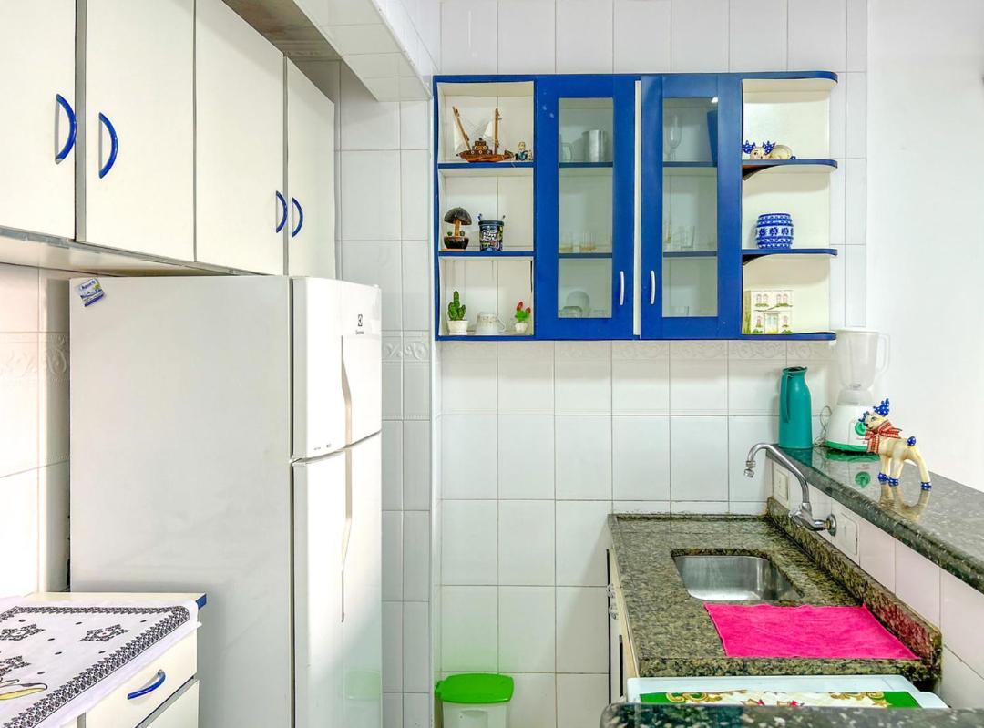 Otimo Loft Pe Na Areia Na Praia Da Guilhermina Sp Apartment Praia Grande  Luaran gambar