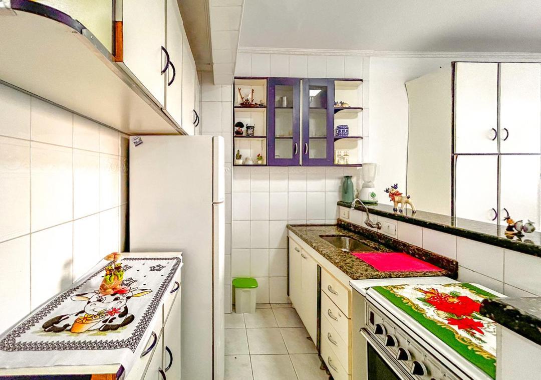 Otimo Loft Pe Na Areia Na Praia Da Guilhermina Sp Apartment Praia Grande  Luaran gambar