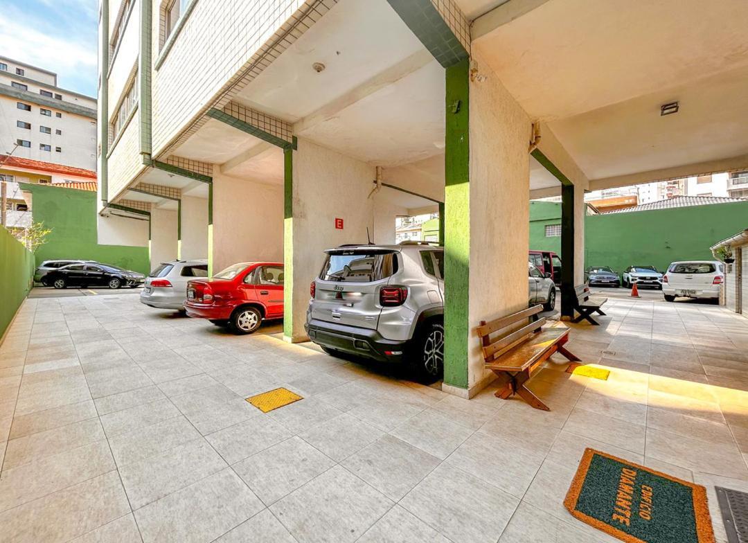 Otimo Loft Pe Na Areia Na Praia Da Guilhermina Sp Apartment Praia Grande  Luaran gambar